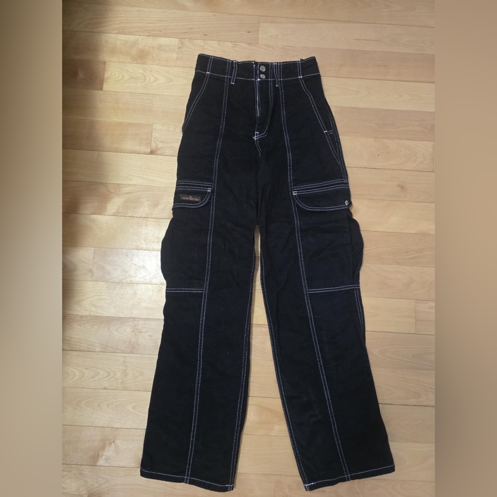 Urban Outfitters Black Cargo Pants
